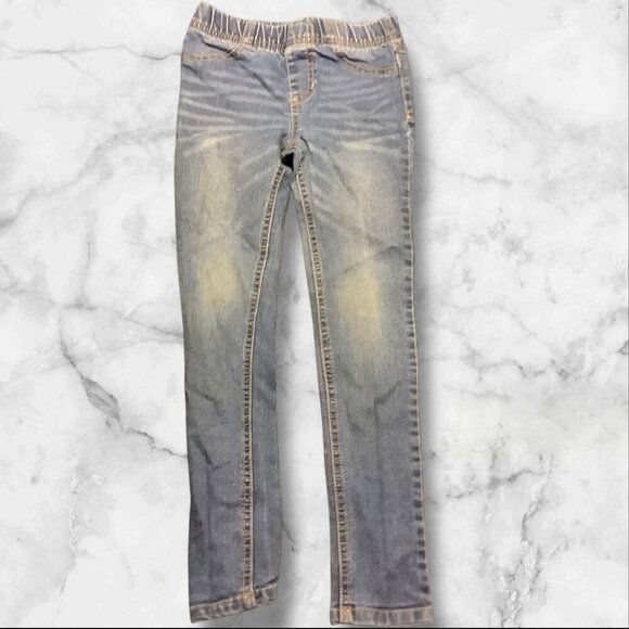 Cherokee Girls Size 6 Blue Jeans Denim Blend Elastic Waist - Picture 13 of 13